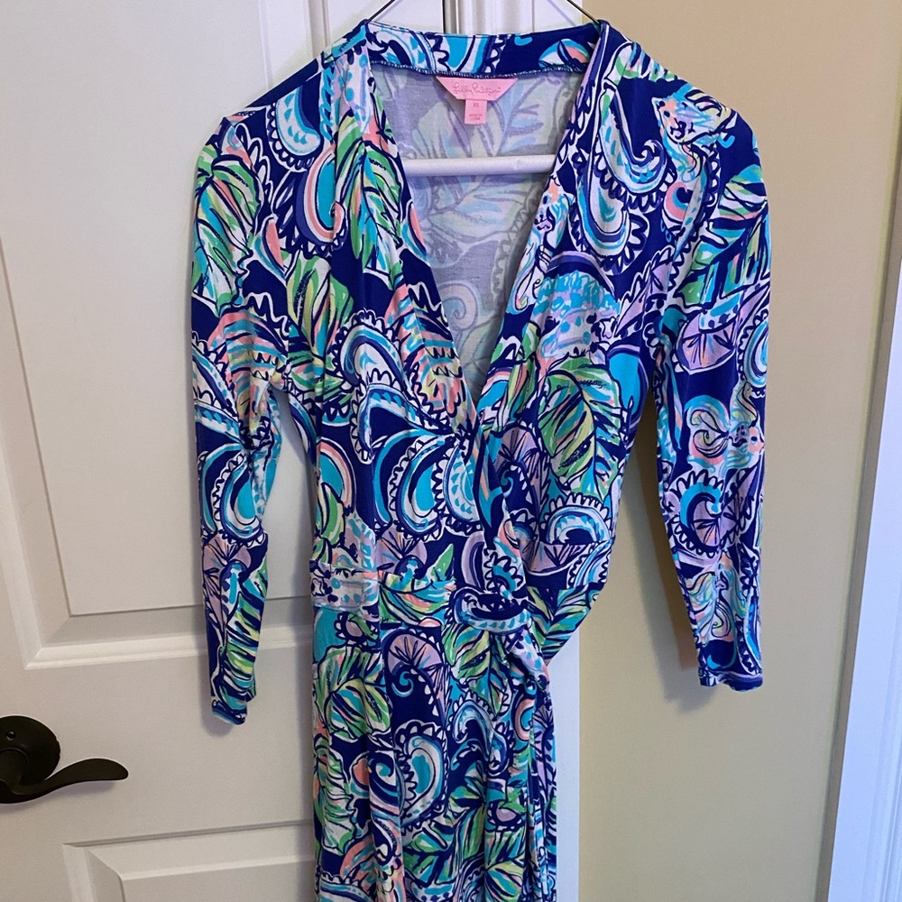 Lilly Pulitzer wrap Romper